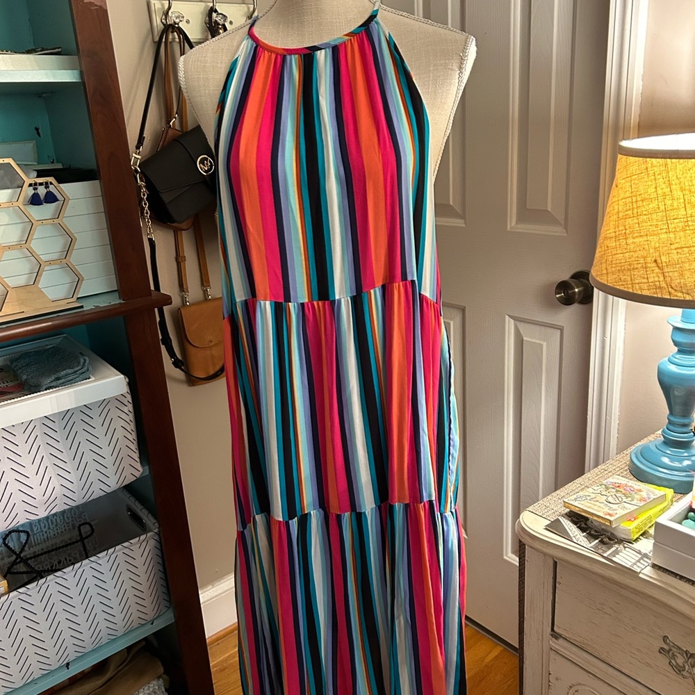 Multicolored dress